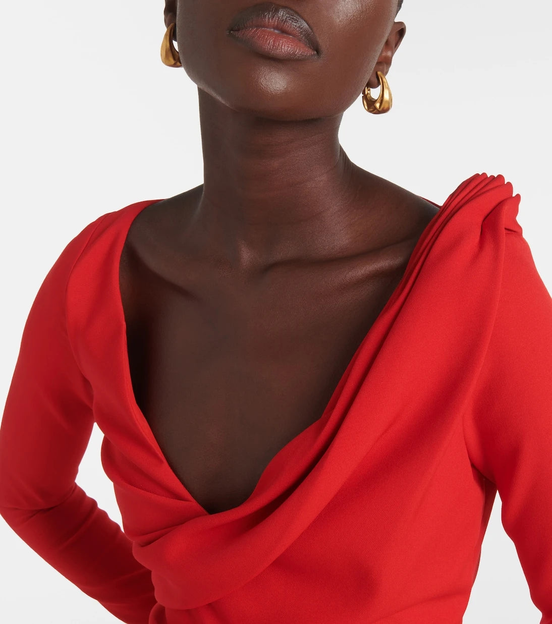 JW Anderson - Draped midi dress