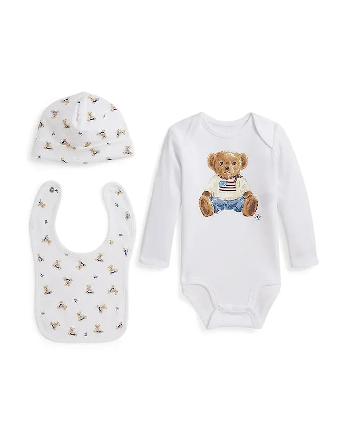 Polo Ralph Lauren Pamuklu Bebek Body