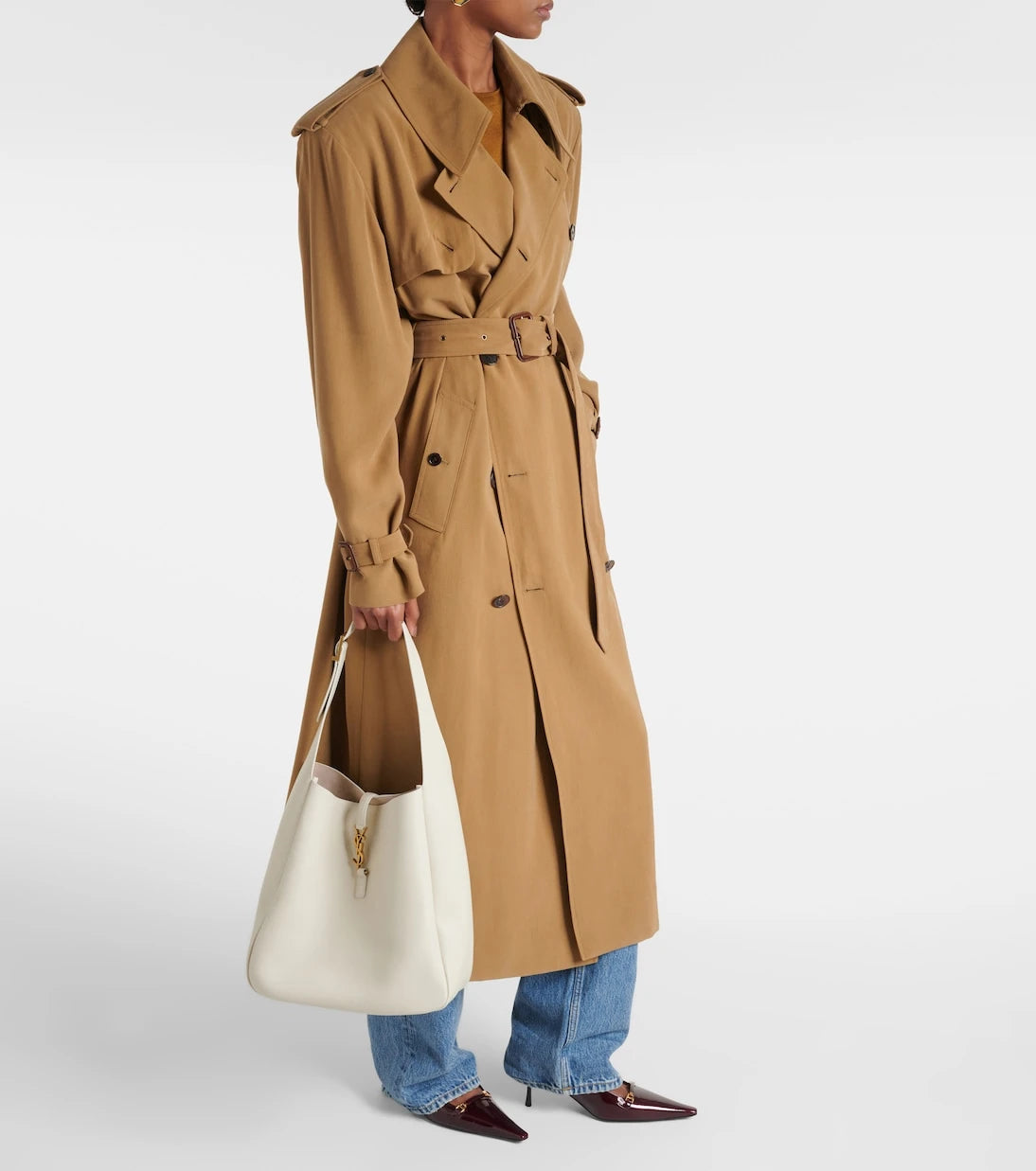 Saint Laurent - Le 5 à 7 Supple Large leather shoulder bag