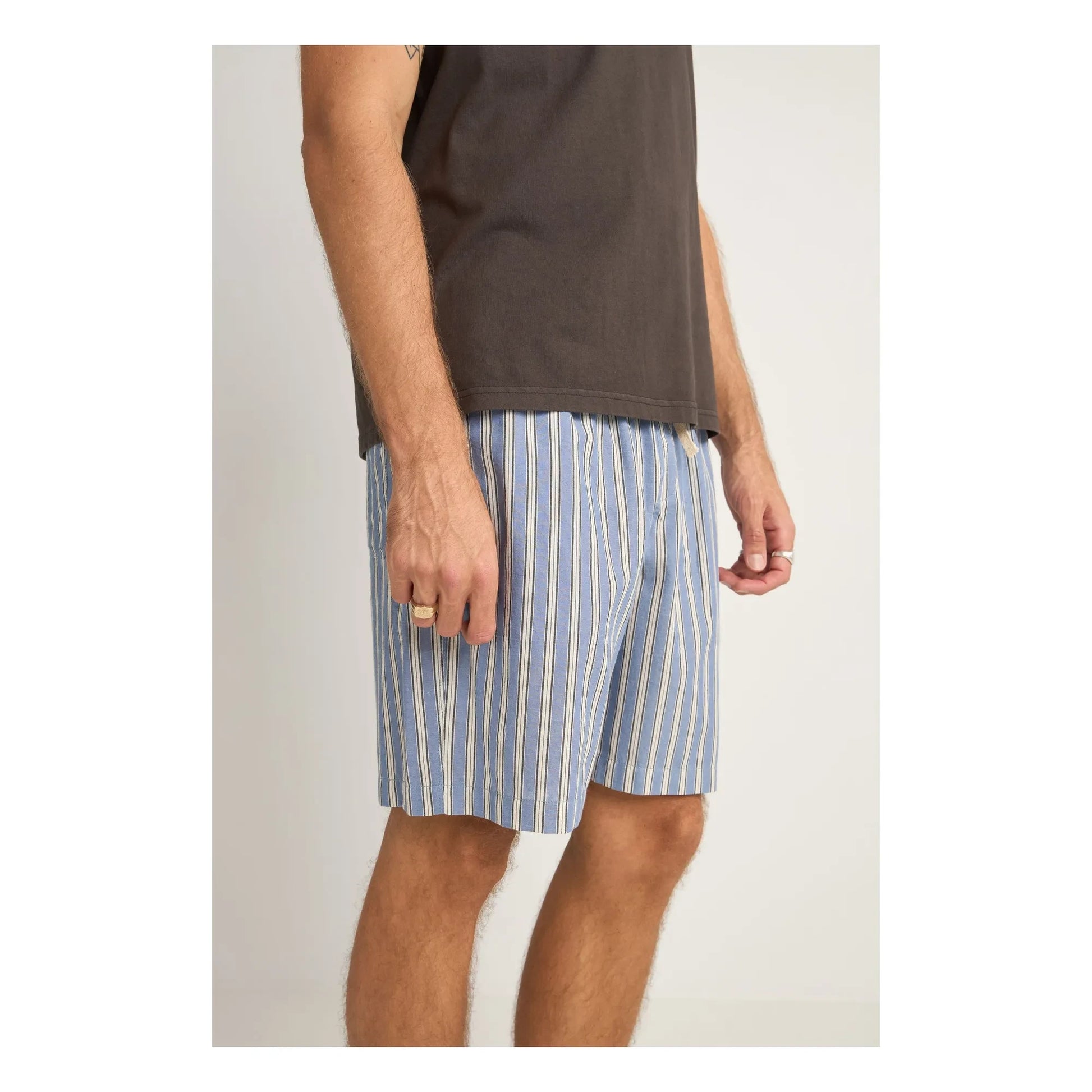 Rhythm - Beach Short Stripes | Blue