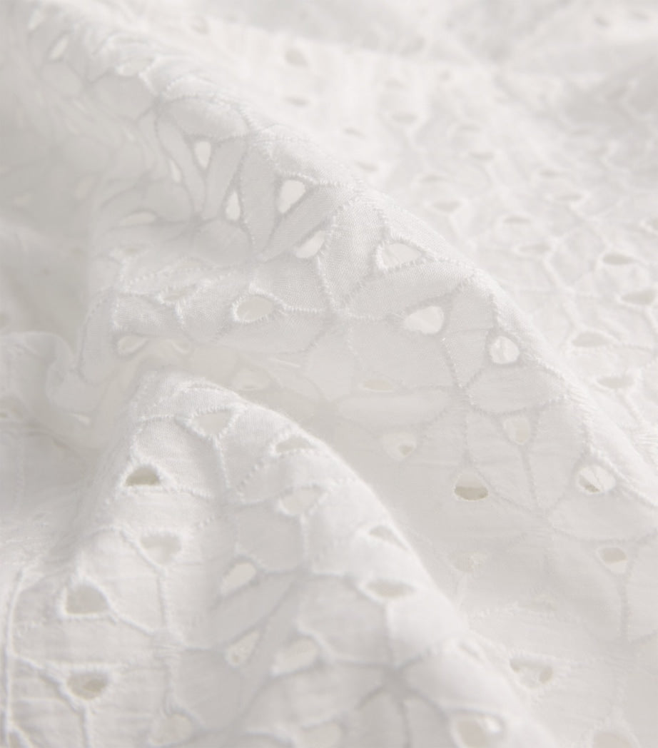 Polo Ralph Lauren Multi Broderie Anglaise Shirt and Shorts Set