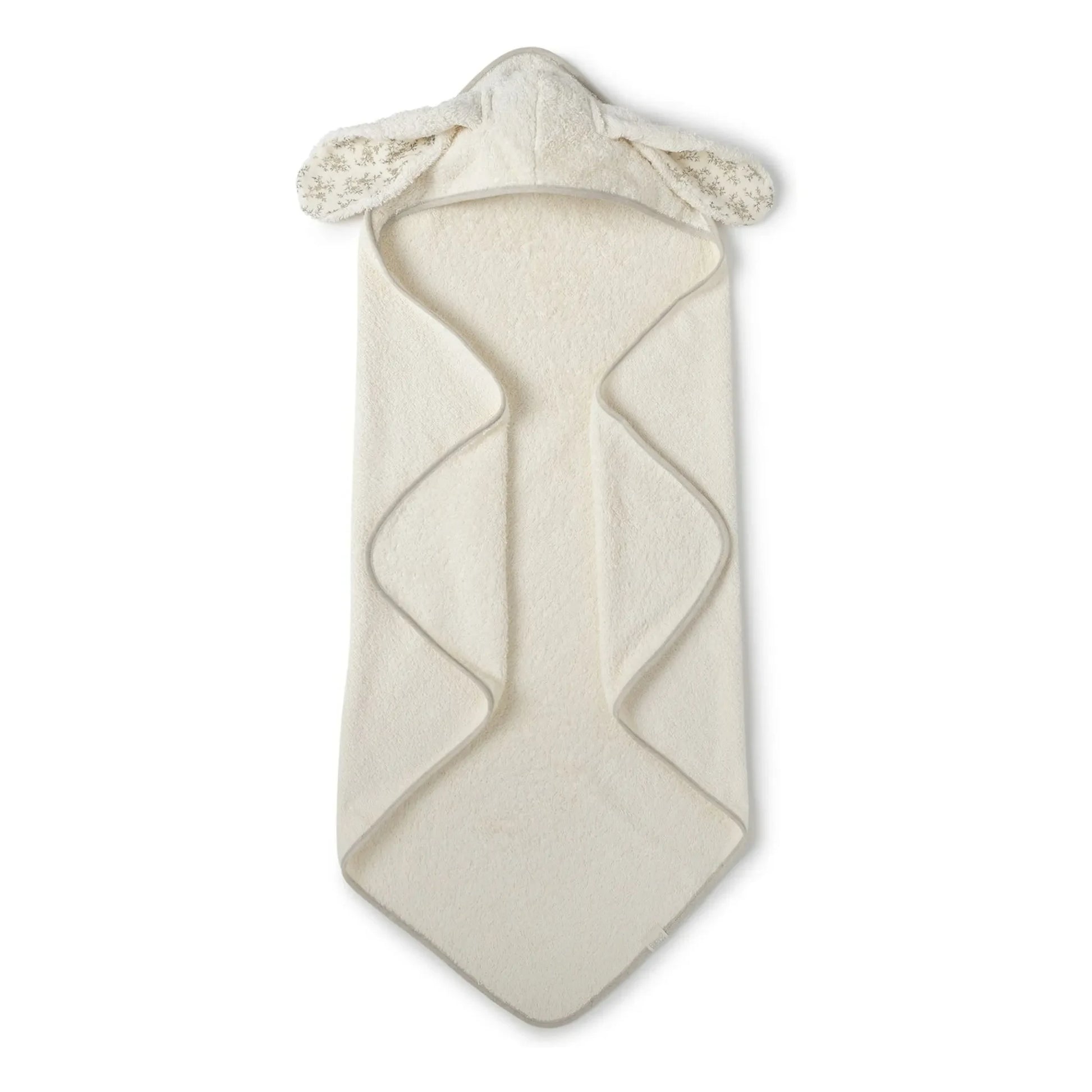 Babyshower - Bunny Miley bath cape | Ecru
