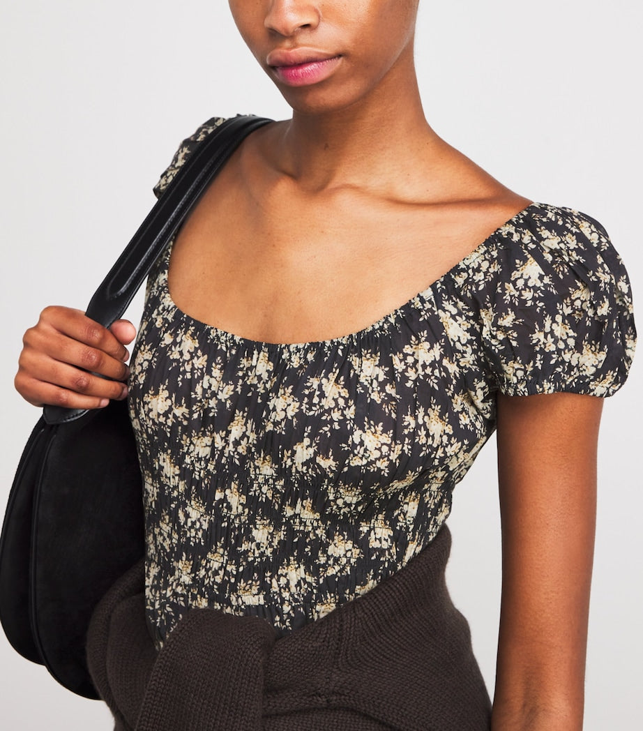 Organic Cotton Quinley Midi Dress NIOR ROSIER FLORAL