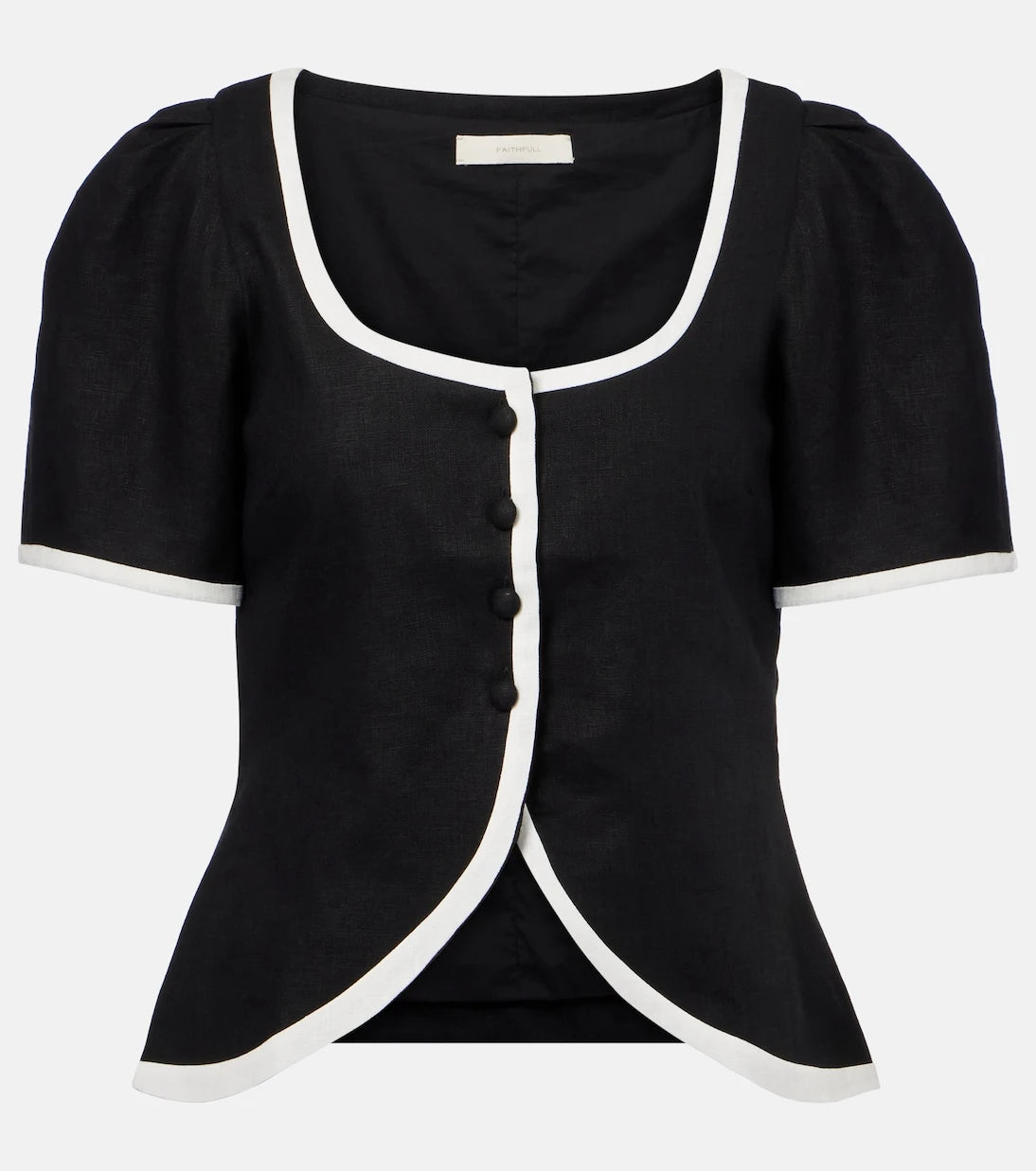 Faithfull - Emma linen top