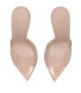 Nude Patent Elle Mules 105