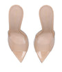 Nude Patent Elle Mules 105