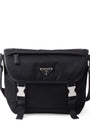 Prada Re-Nylon and Saffiano Leather Shoulder Bag