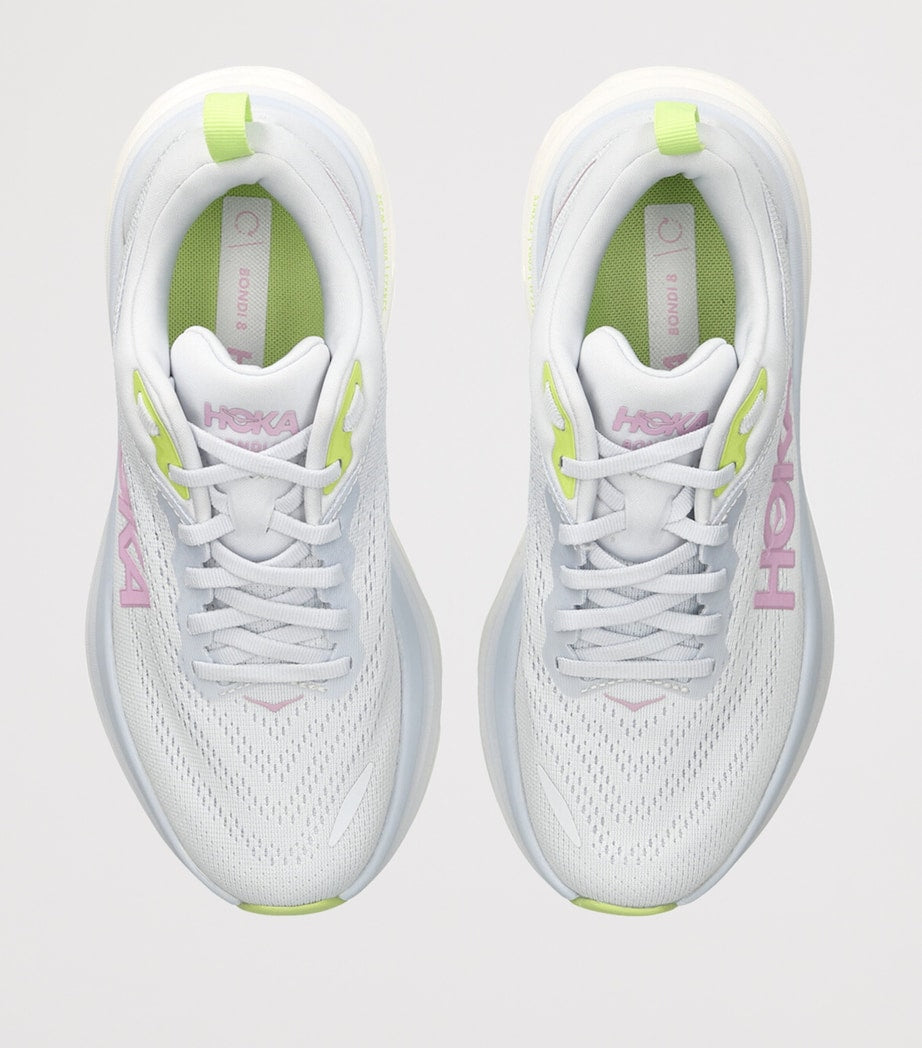 White Bondi 8 Running Trainers