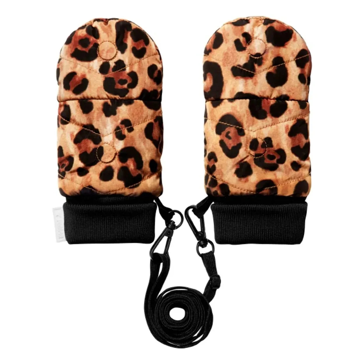 Fudoon - Exclusivité Fudoon X Smallable - Convertible Leopard Mittens | Brown