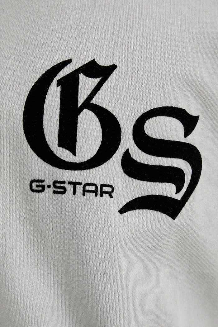 Памучна тениска G-Star Flock back gr loose
