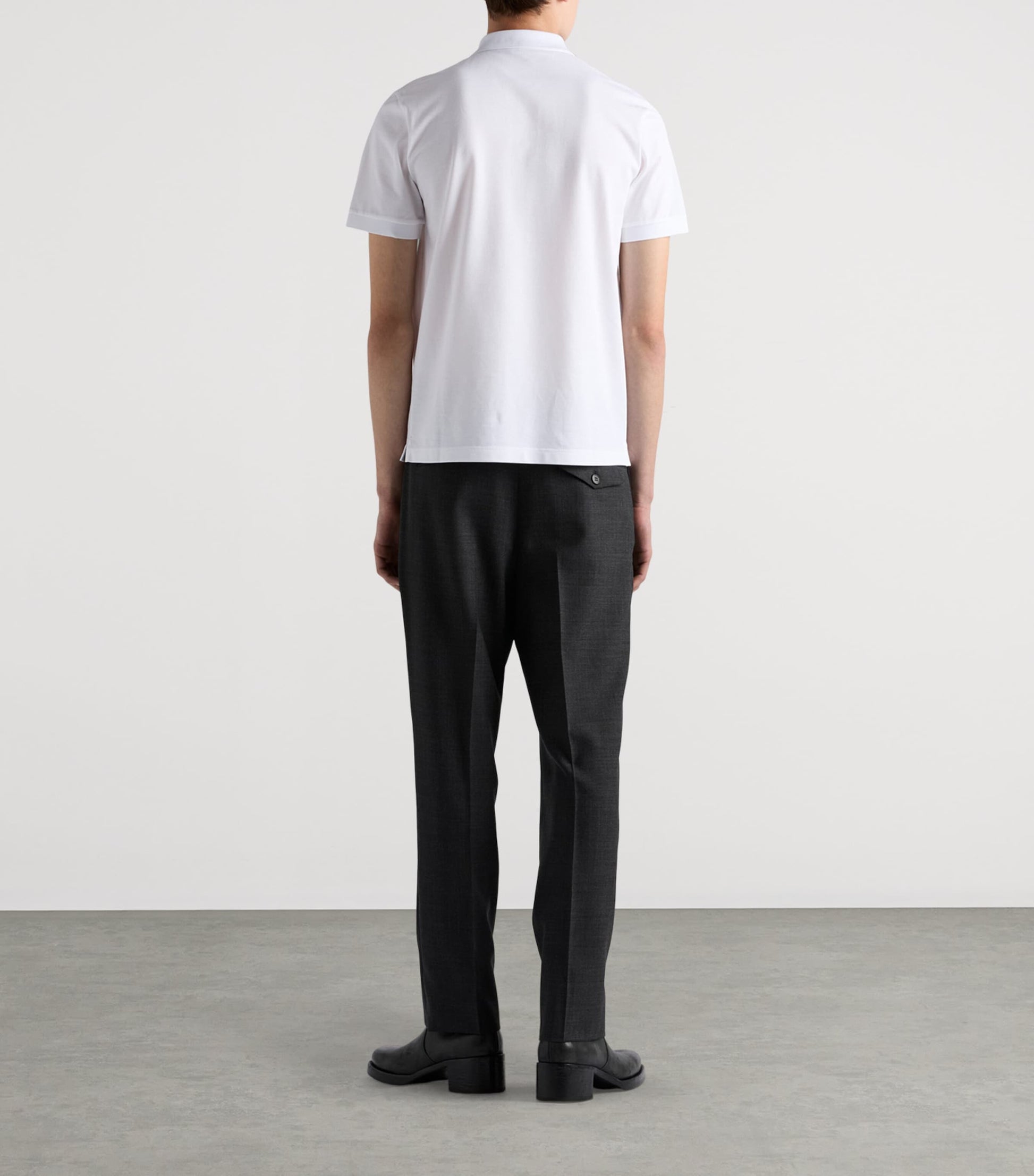 Prada Cotton Piqué Polo Shirt