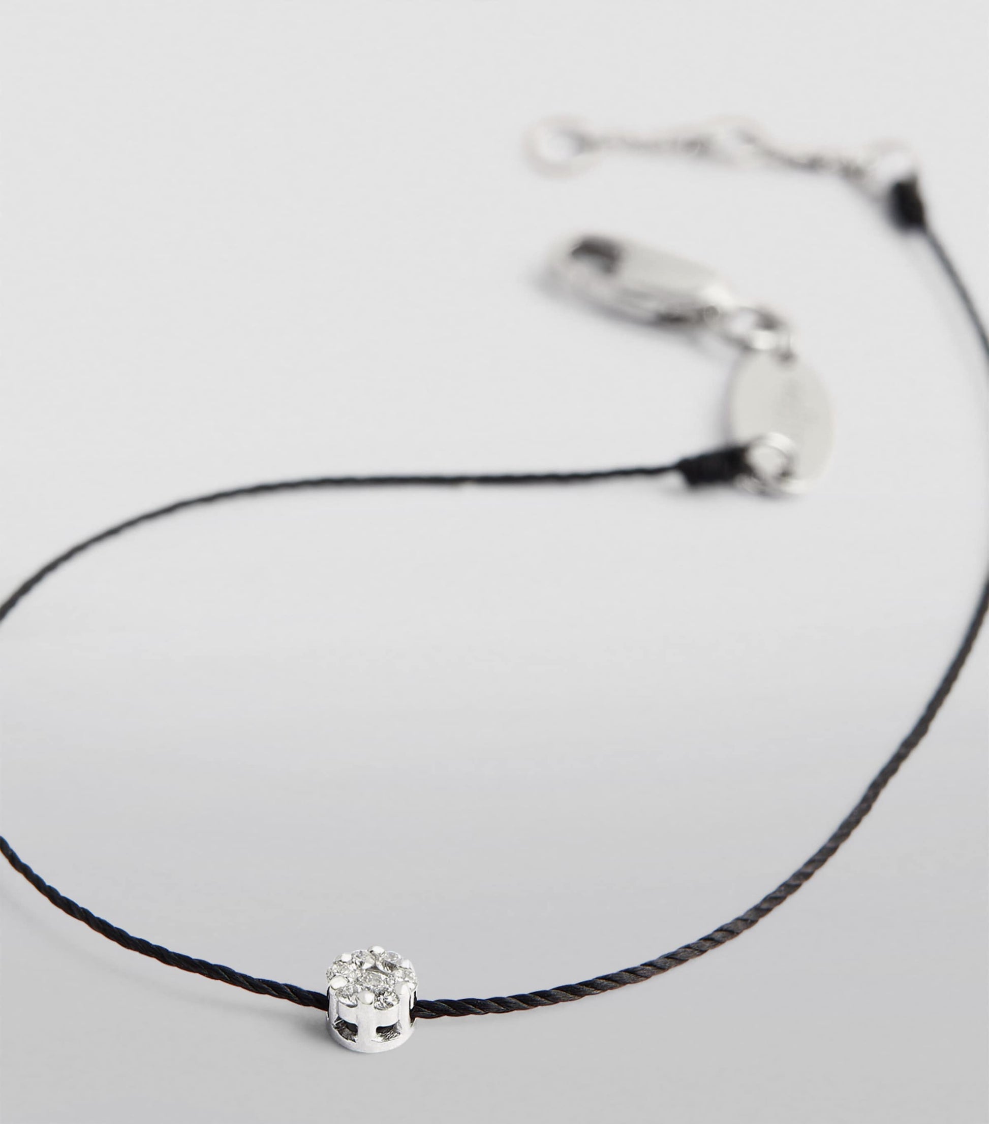 White Gold and Diamond Illusion Bracelet