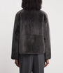 Arma Brown Shearling-Lambskin Reversible Lucine Jacket