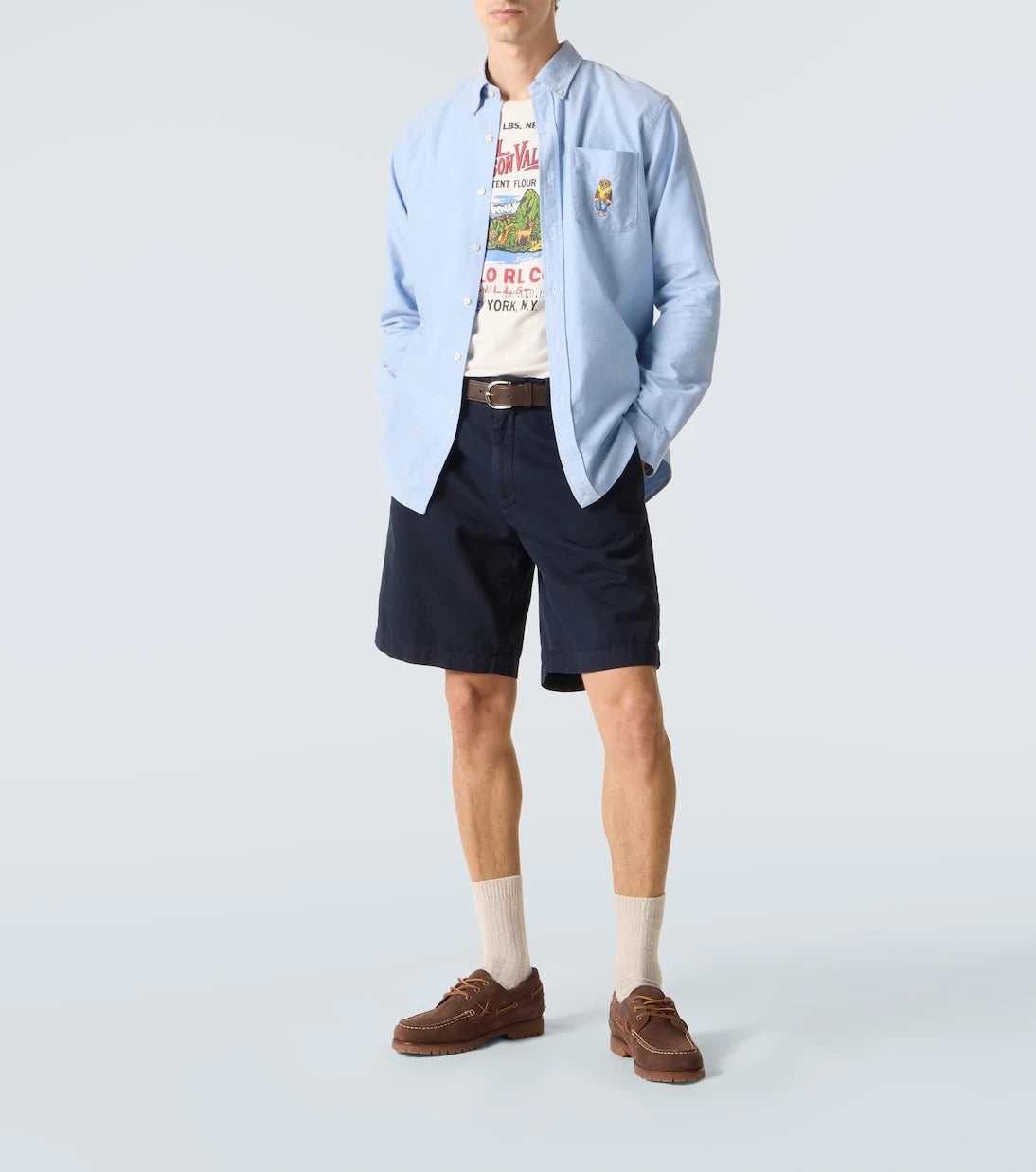 Polo Ralph Lauren - Polo Bear cotton shirt