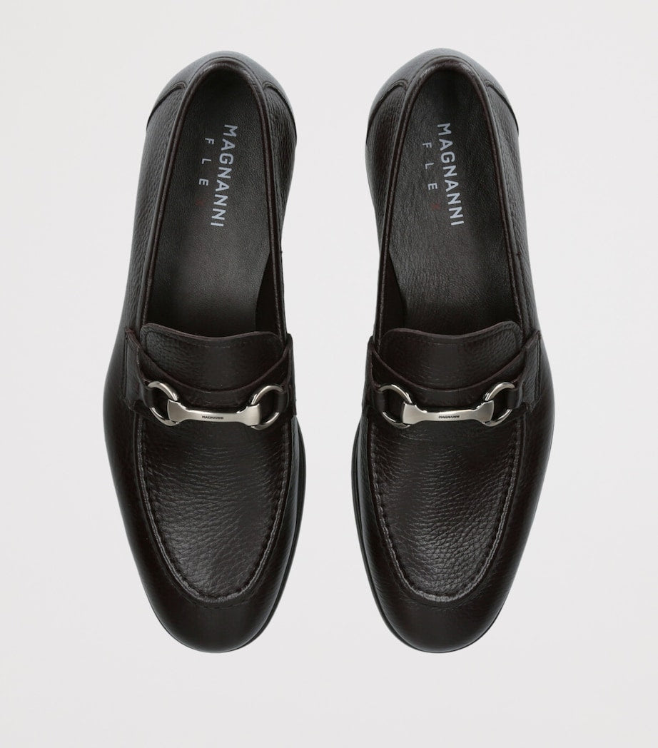 Leather Horsebit Loafers