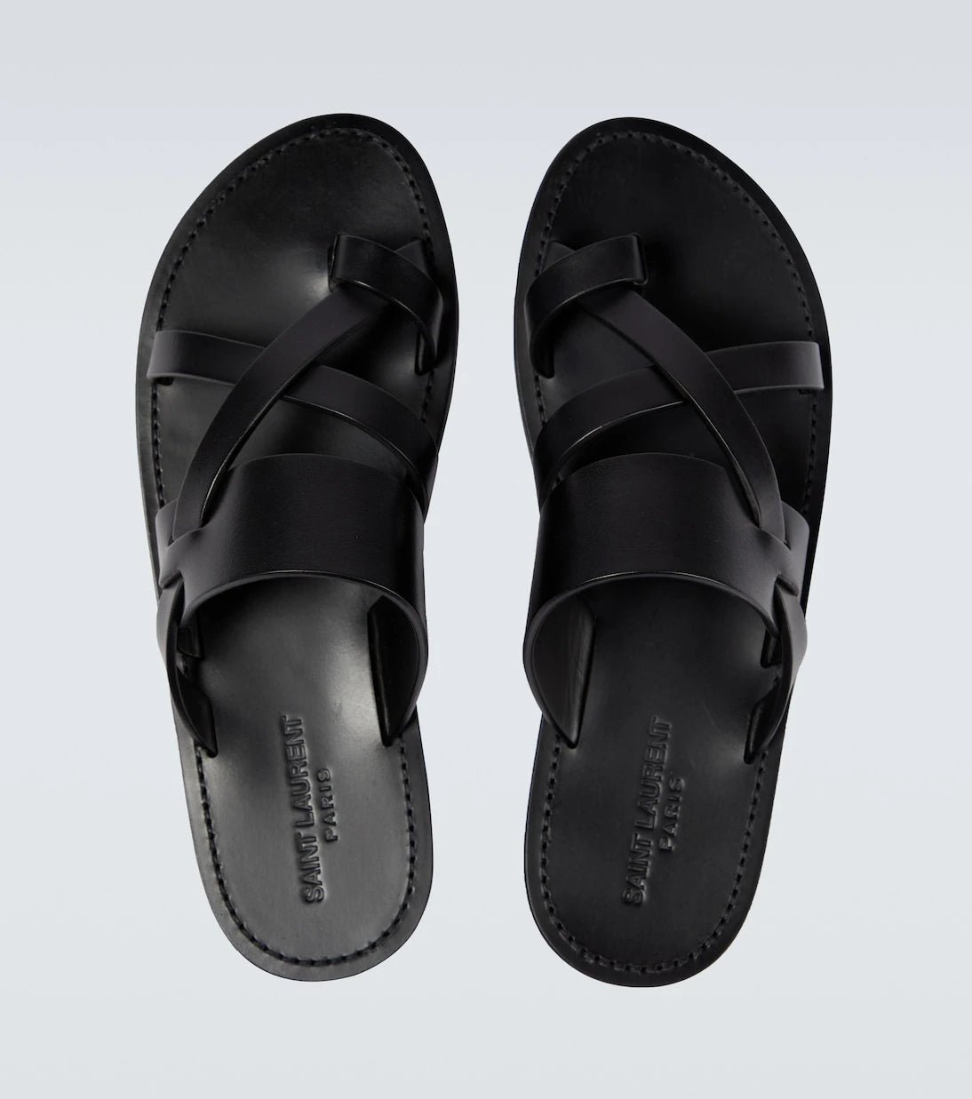 Saint Laurent - Culver leather sandals