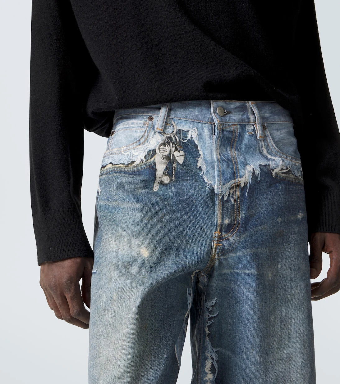 Acne Studios - جينز واسع الساق بتصميم ترومبلوي 1981