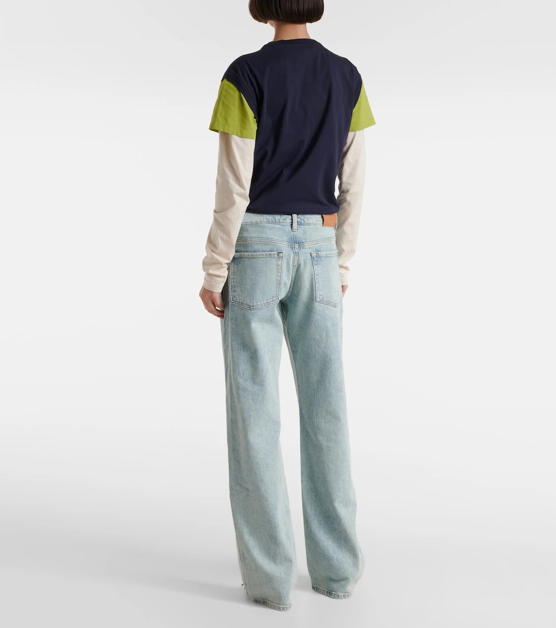 7 For All Mankind - Tess Trouser high-rise straight jeans