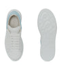 McQueen Nude Leather Oversized Sneakers