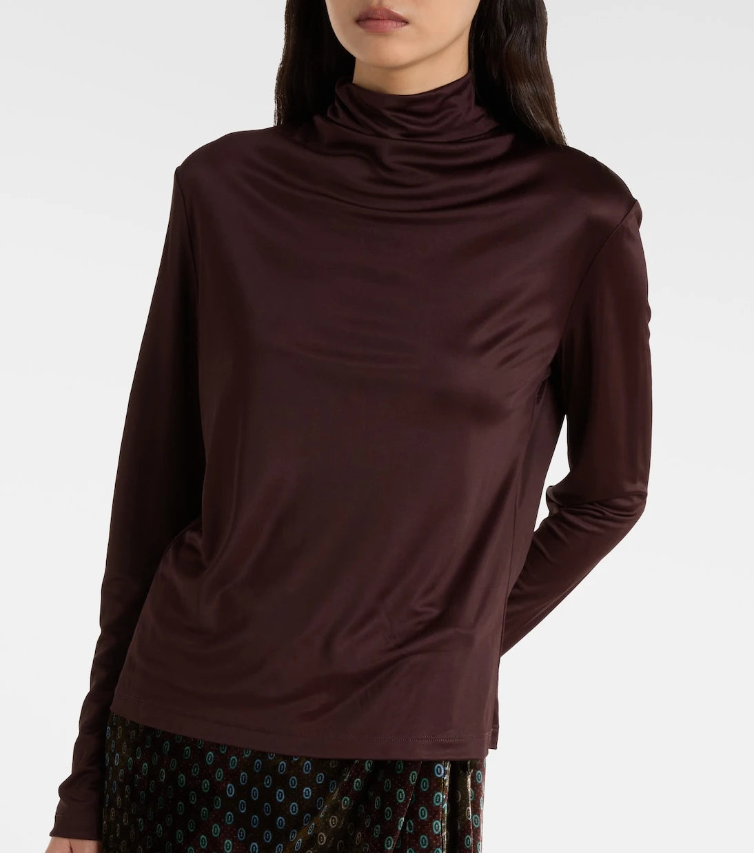 Dries Van Noten - Huala draped top