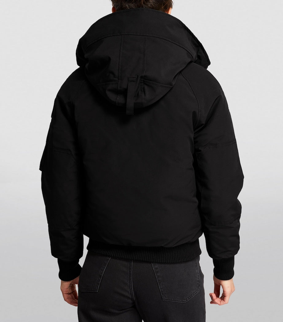 Canada Goose Black Chilliwack Puffer Bomber Jacket