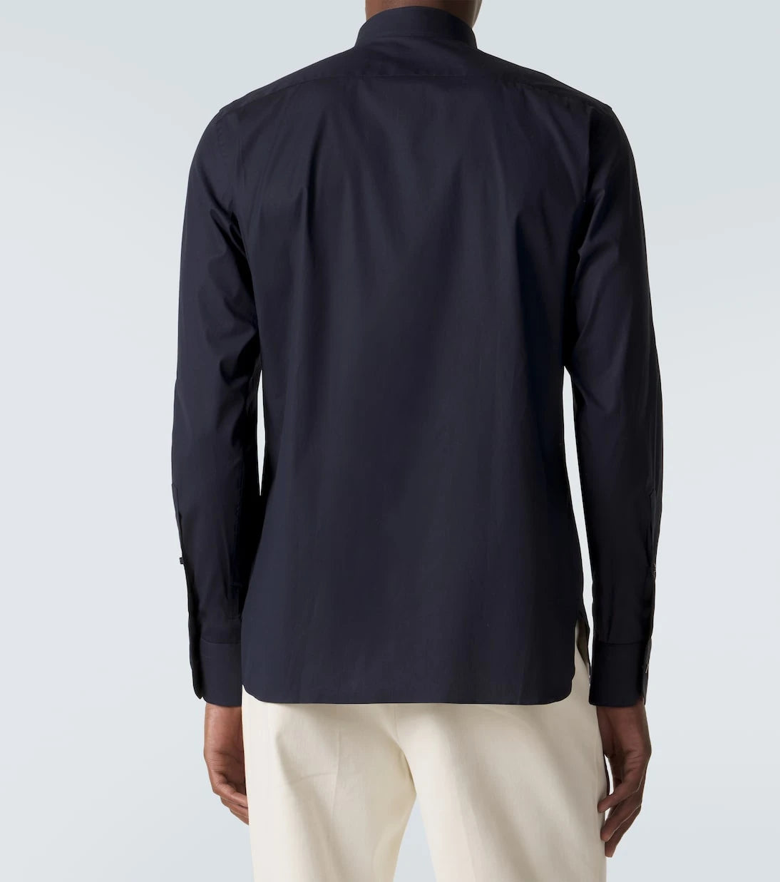 Zegna - قميص من مزيج القطن