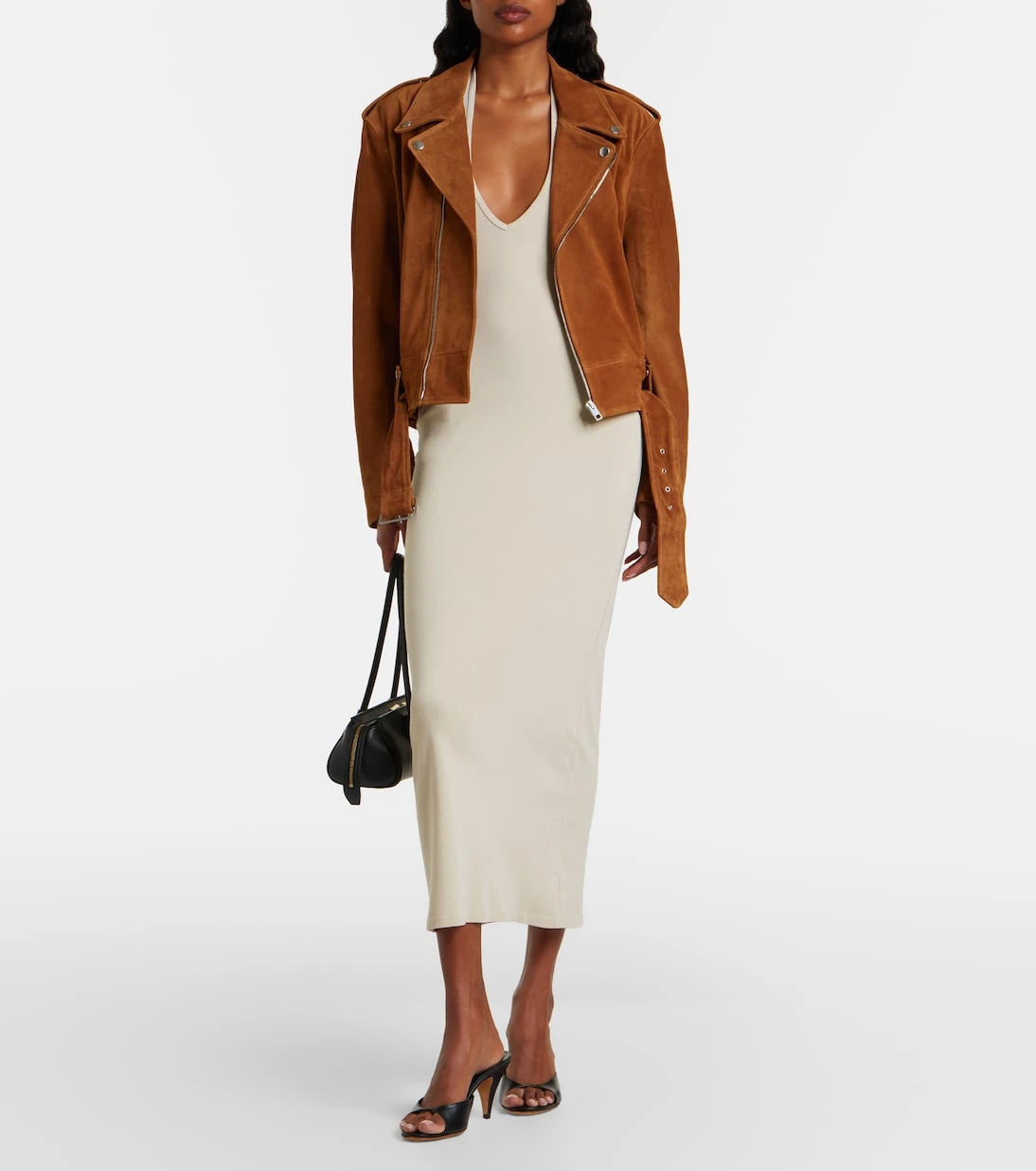 Nili Lotan - Evel suede biker jacket
