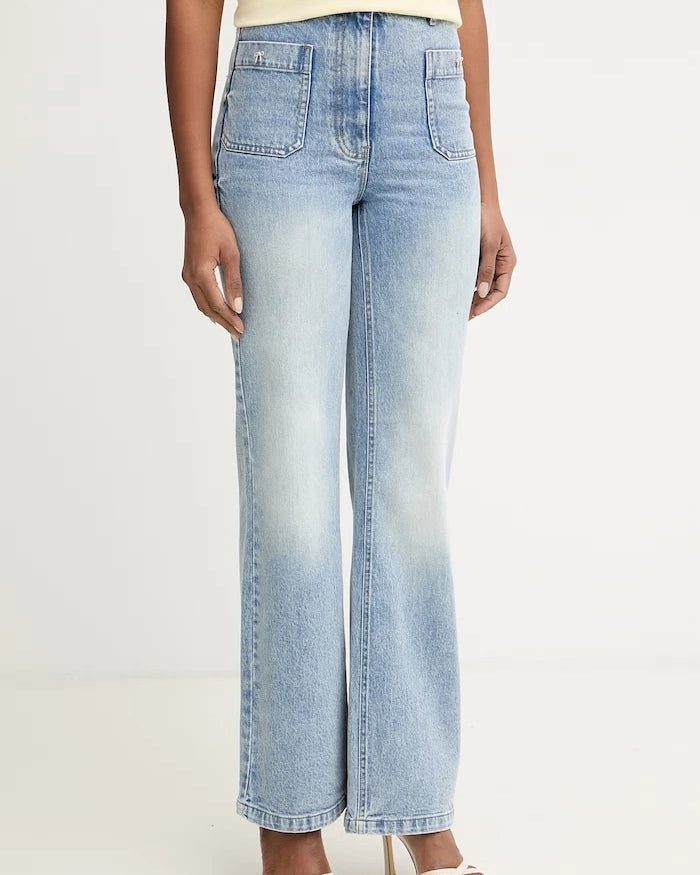 Morgan straight kadın jean