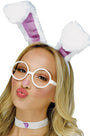 White Bunny Selfie Filter Costume Accessory