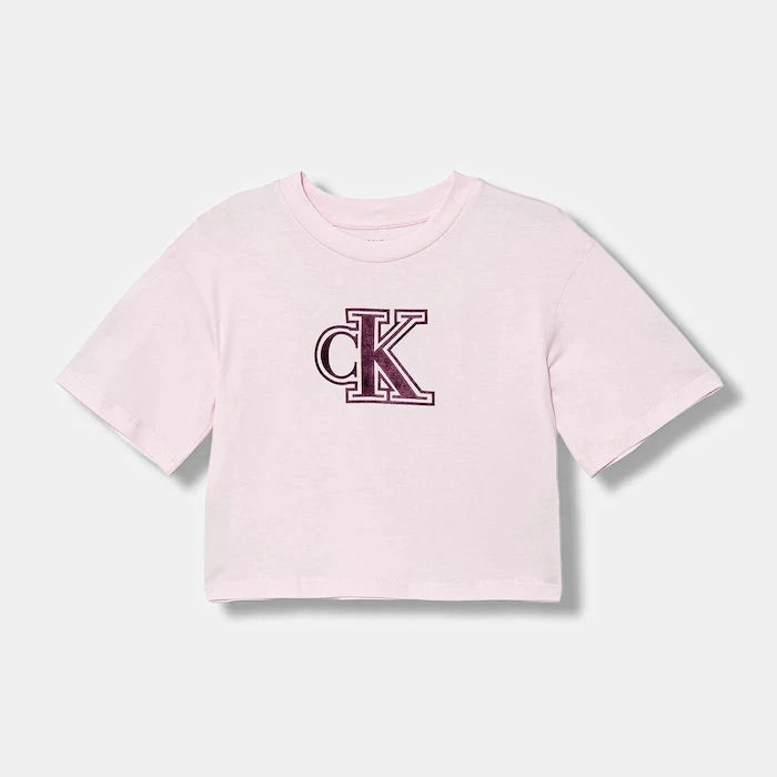Детска памучна тениска Calvin Klein Jeans