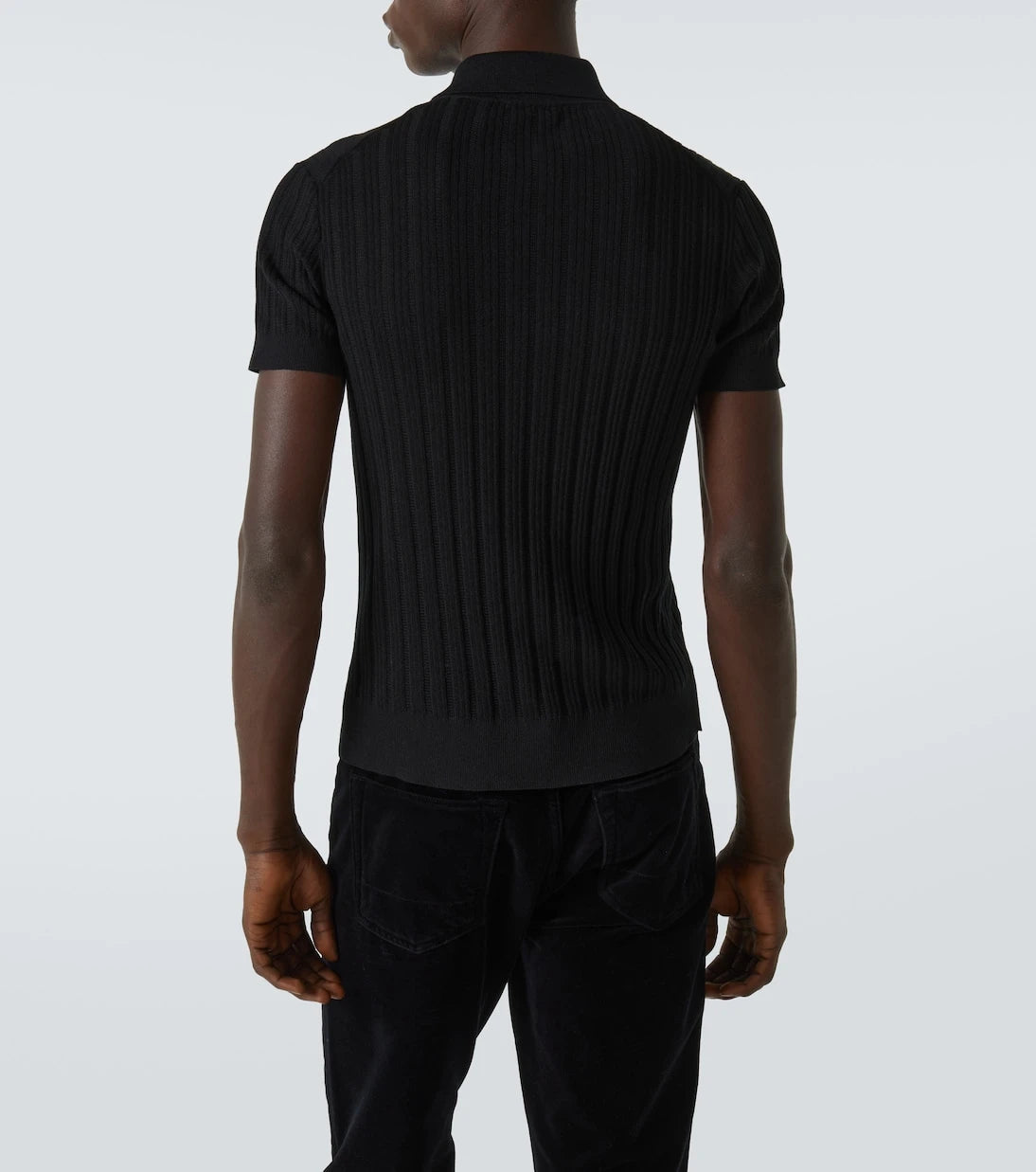 Tom Ford - Cotton and silk polo shirt