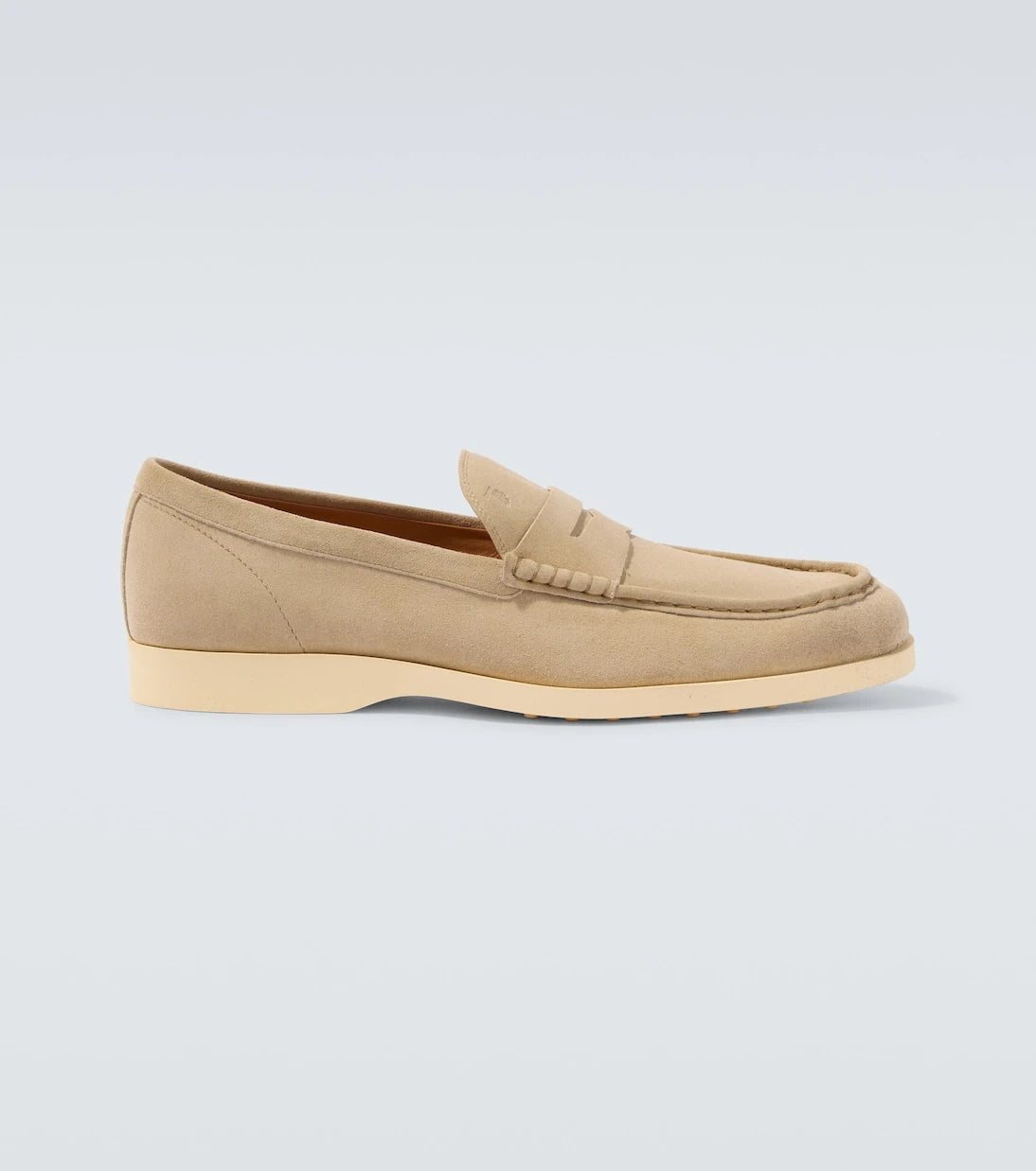 Tod's - Suede penny loafers