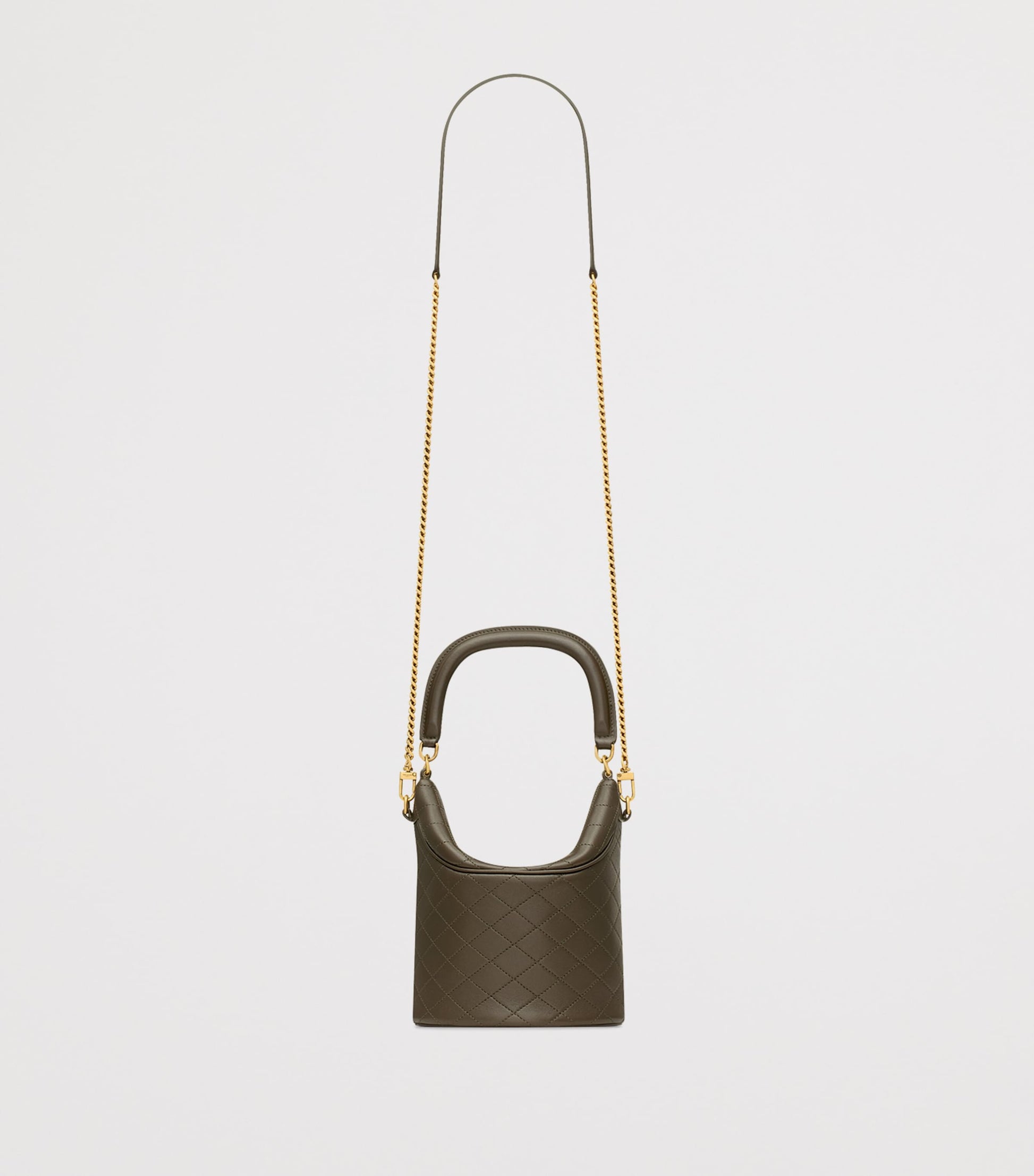 Saint Laurent Green Gaby Bucket Bag