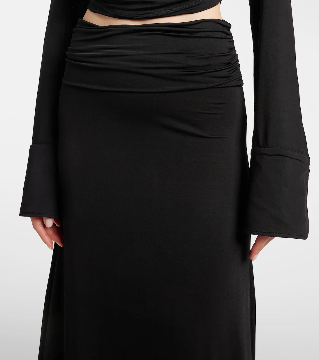 Aya Muse - Freya draped maxi skirt