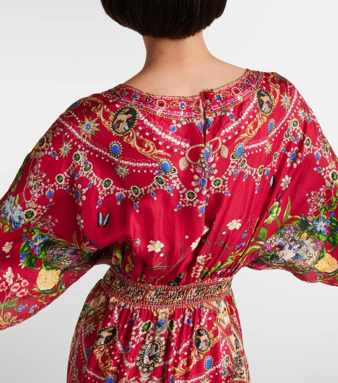 Camilla - Printed silk maxi dress