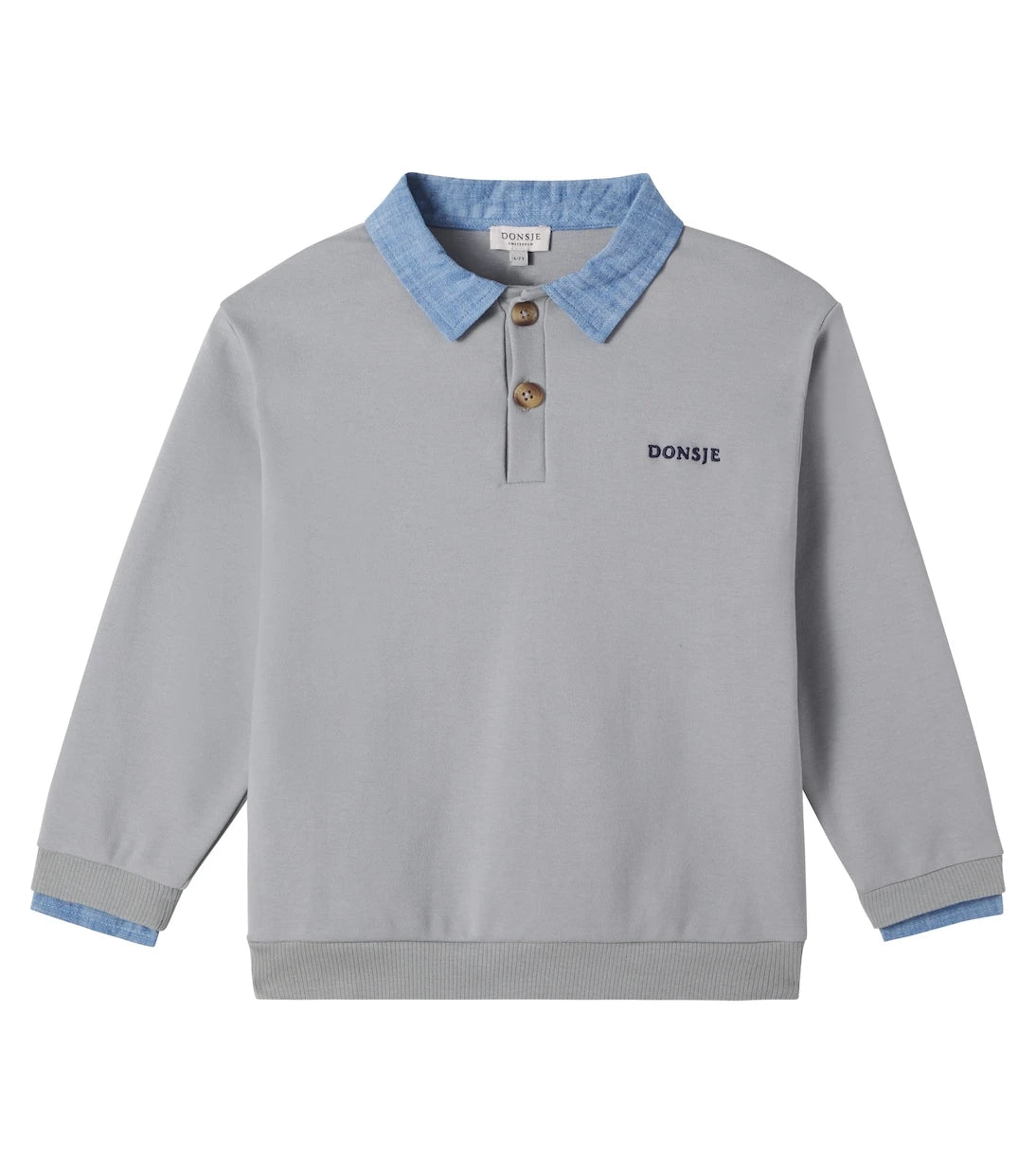 Donsje - Priem embroidered cotton sweatshirt