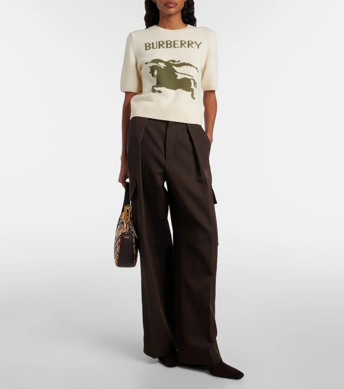 Burberry - EKD wool and cashmere sweater