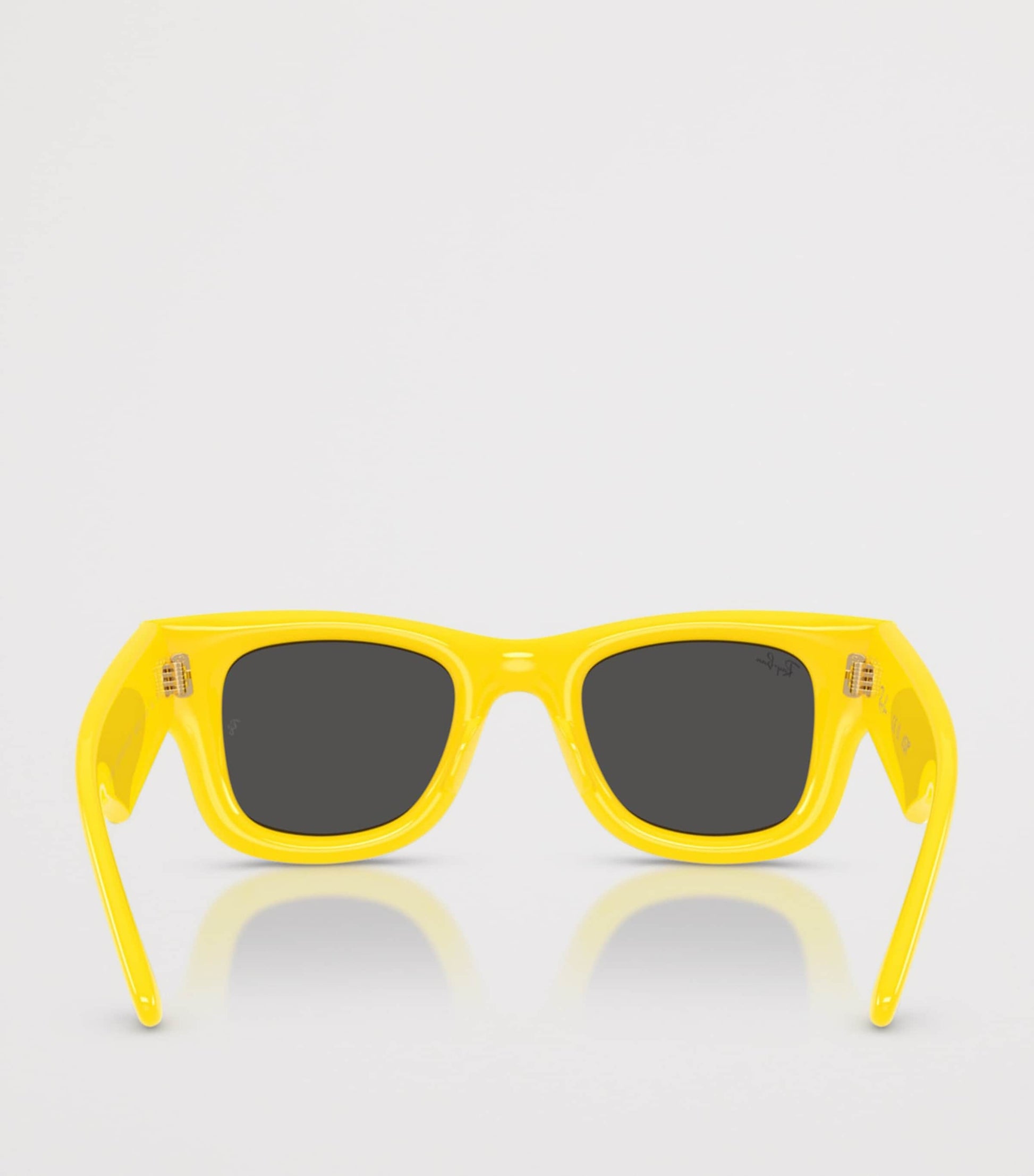 Ray-Ban Yellow Nylon Puffer Square Wayfairer Sunglasses