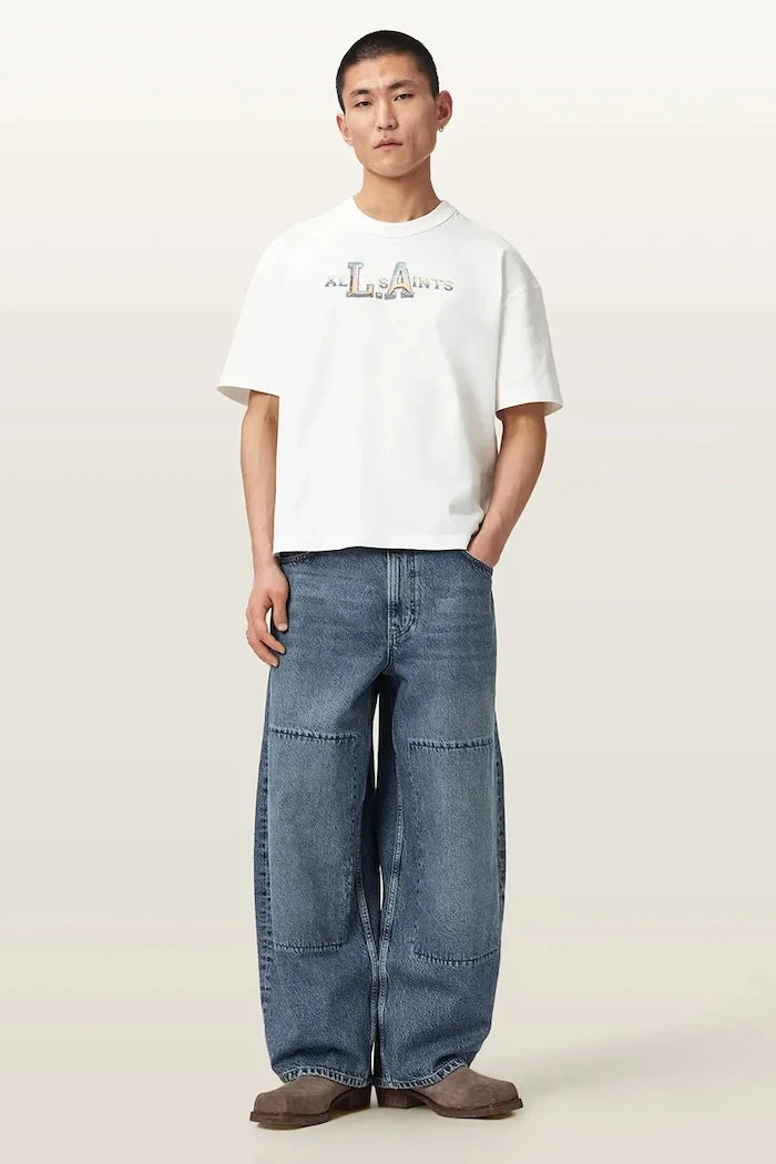 AllSaints erkek pamuklu tişört ANGELINO
