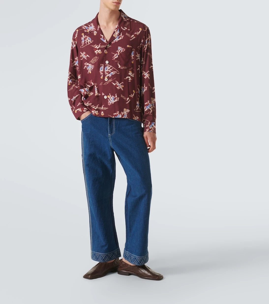 Bode - Layup printed shirt