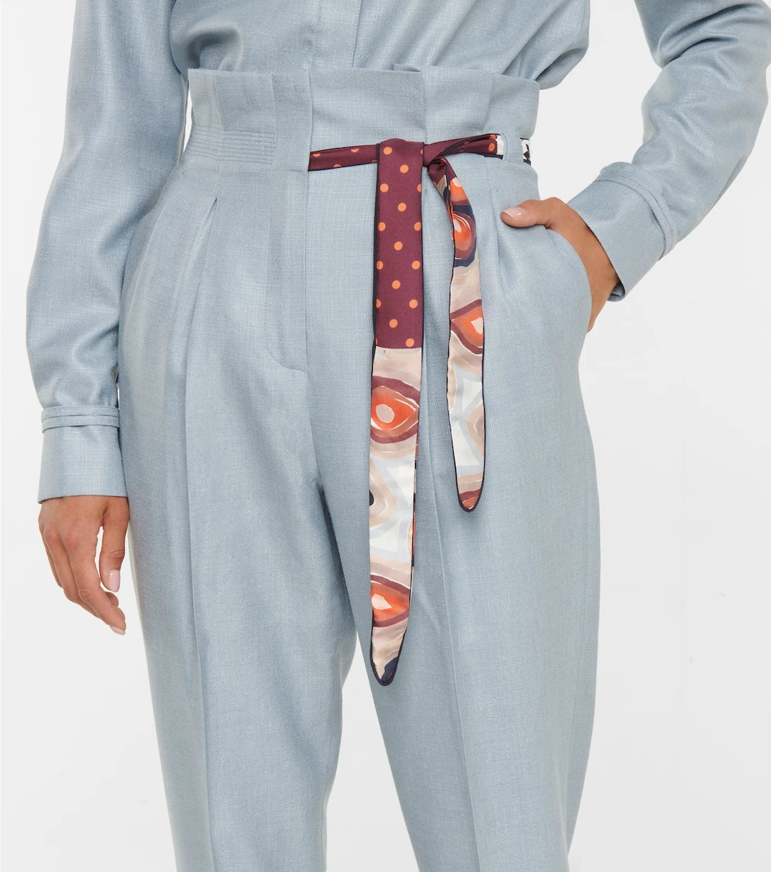 Gabriela Hearst - Johnson high-rise slim pants