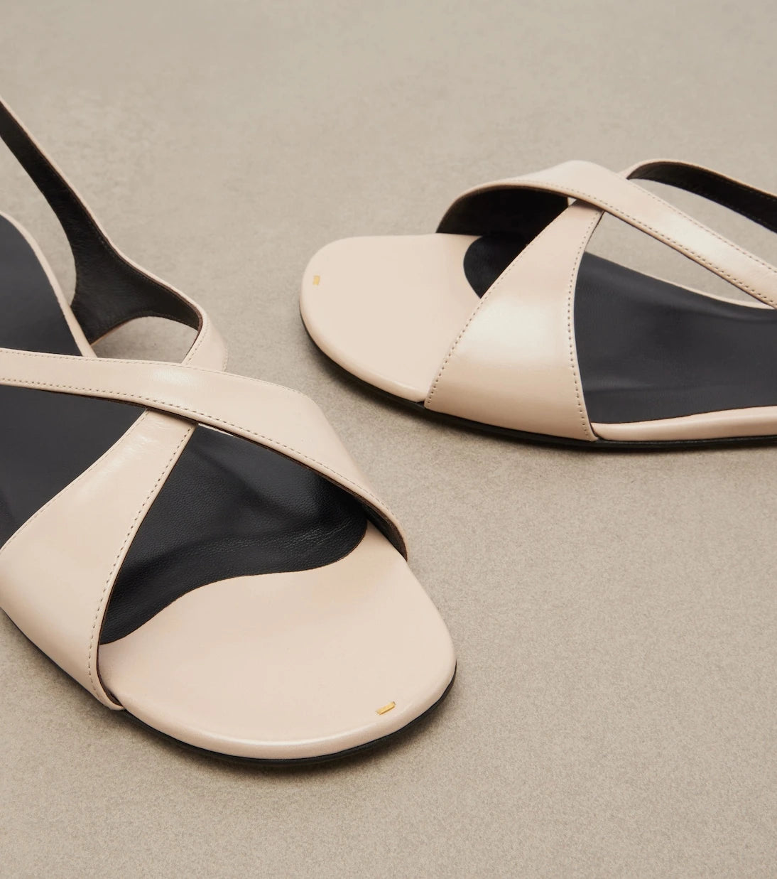 Khaite - Liria leather sandals