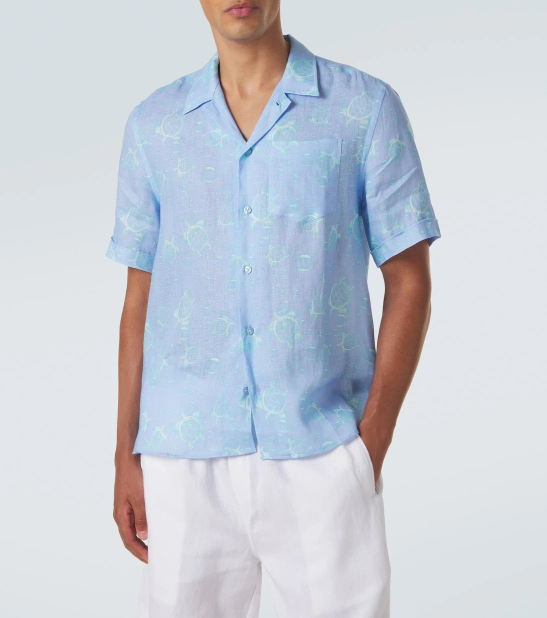 Vilebrequin - Printed linen shirt