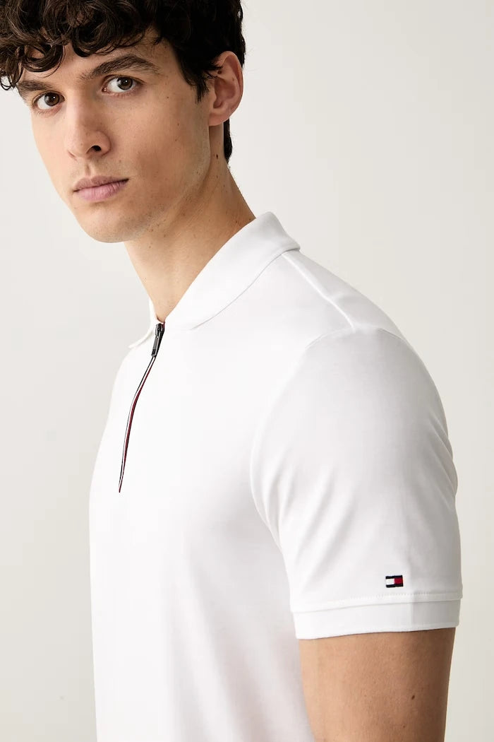 Tommy Hilfiger erkek pamuklu yakalı tişört