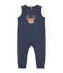 Bamboo-Blend Reindeer Playsuit (3-24 Months)