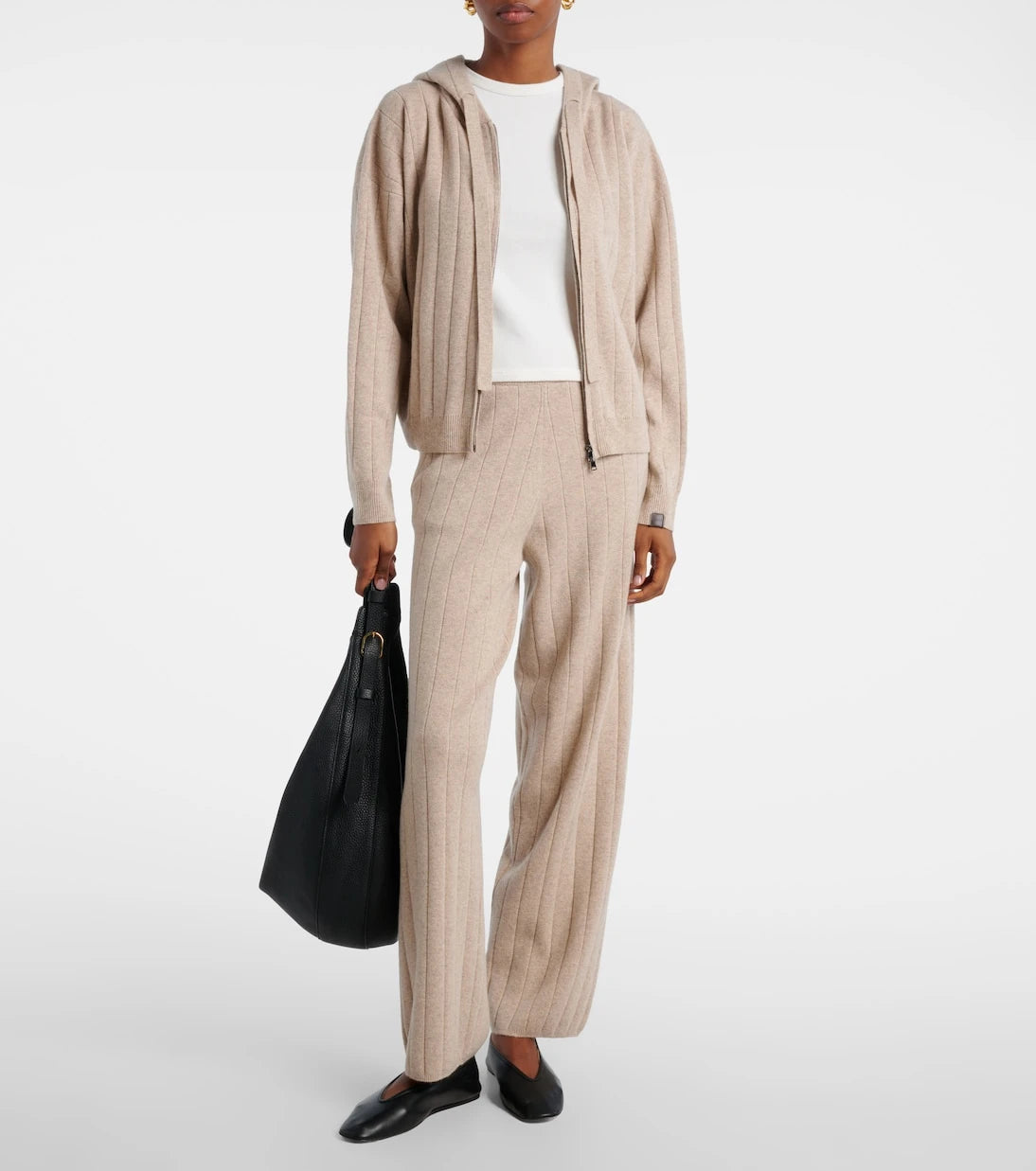 Max Mara - Jardin ribbed-knit cashmere sweatpants