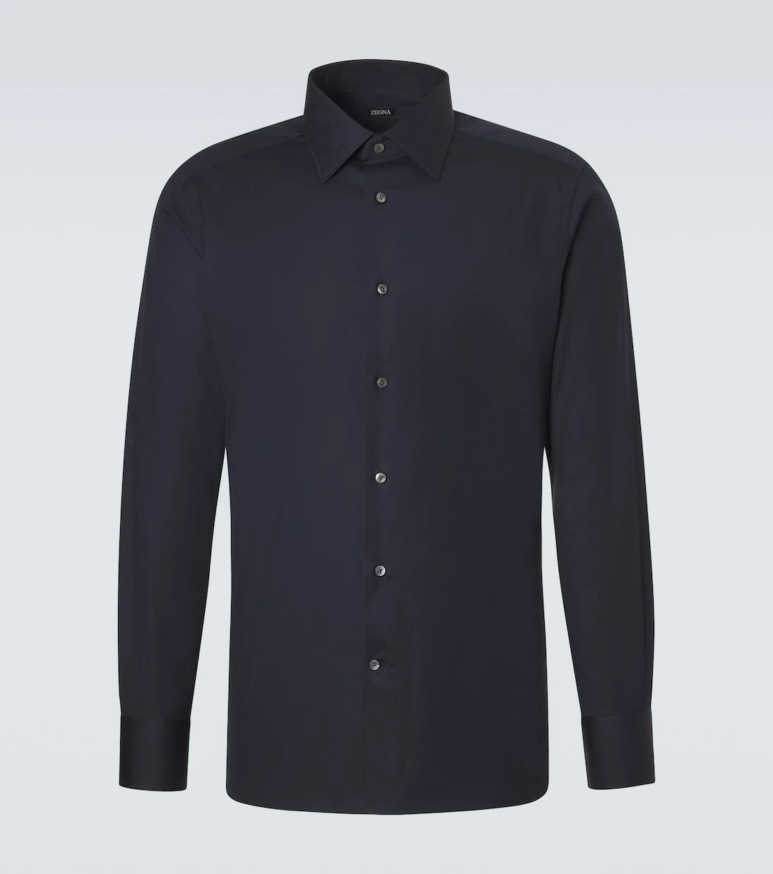 Zegna - قميص من مزيج القطن