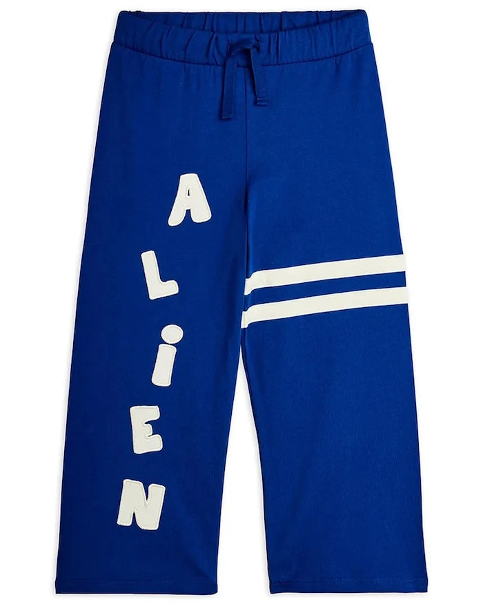Mini Rodini спортен панталон за деца памучен Alien
