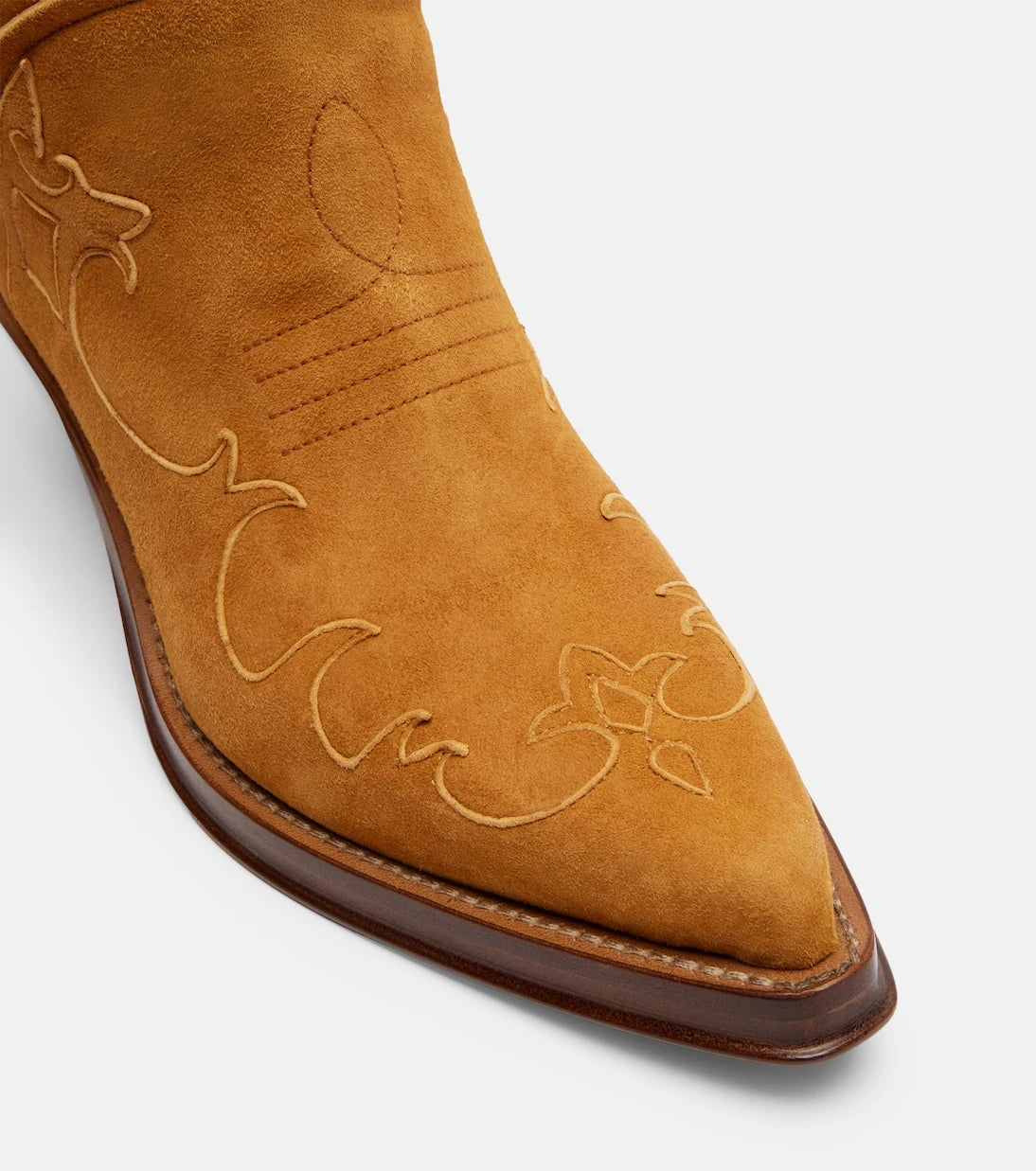 Gabriela Hearst - Capitana suede cowboy boots
