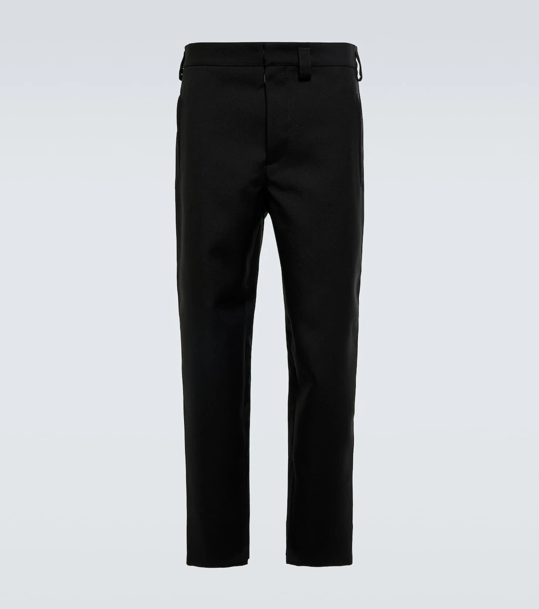 Jil Sander - Slim-fit leather-trim wool pants